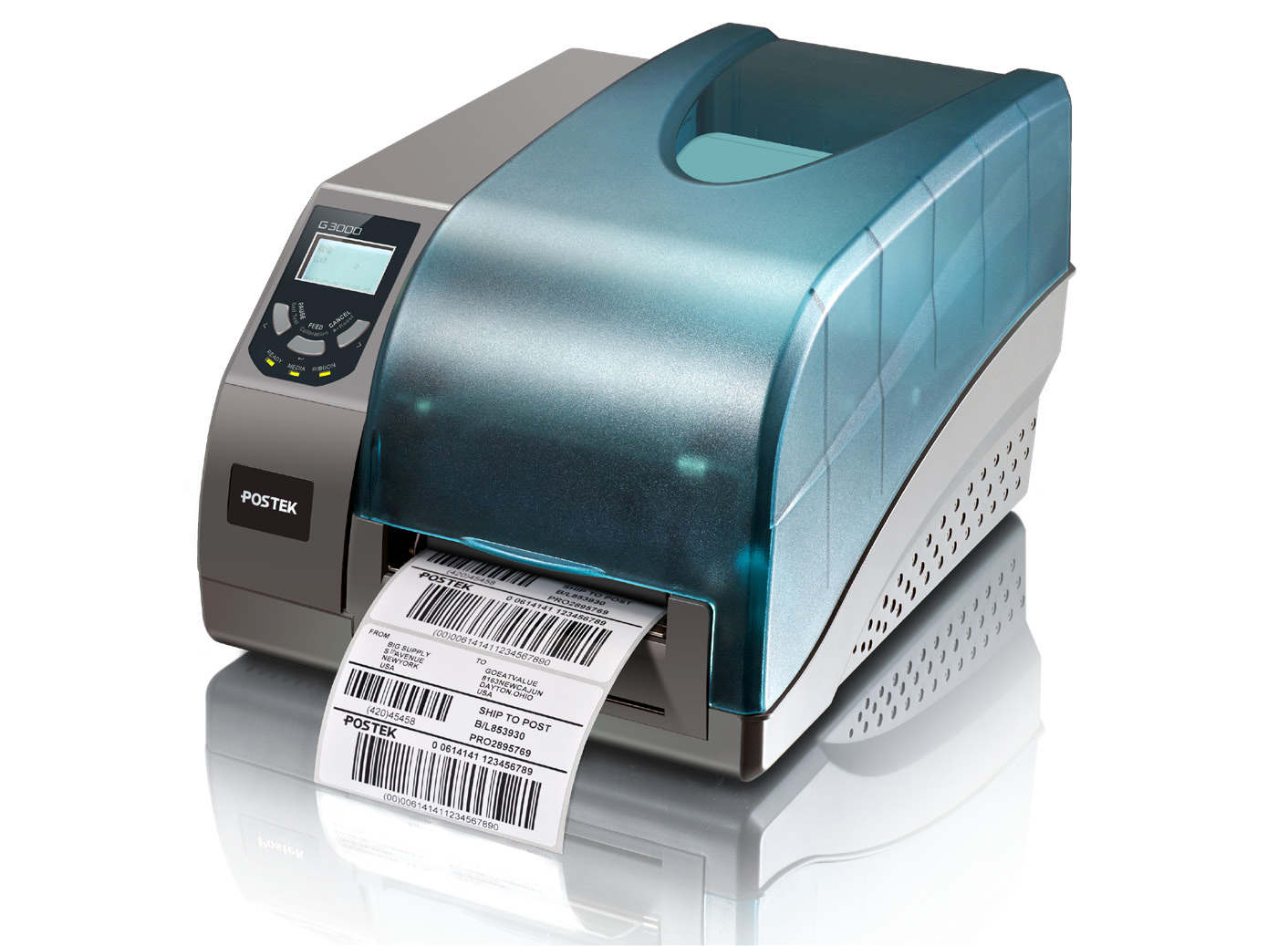 博思得-G2000|G3000小型工业条码打印机