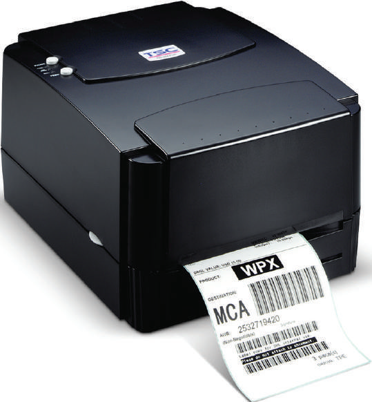 TSC-TTP-244 PRO –桌上型热感式／热转式条形码打印机